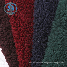 100% Polyester Micro Polar Fleece Knitted Bonded Sherpa Fleece Fabric